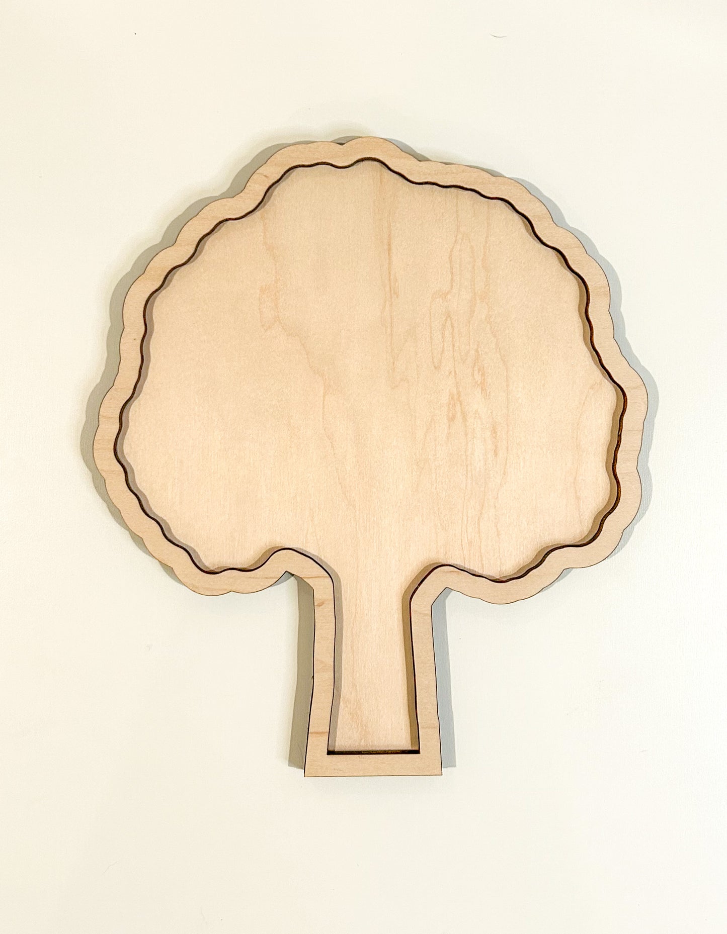 Tree Fillable Tray