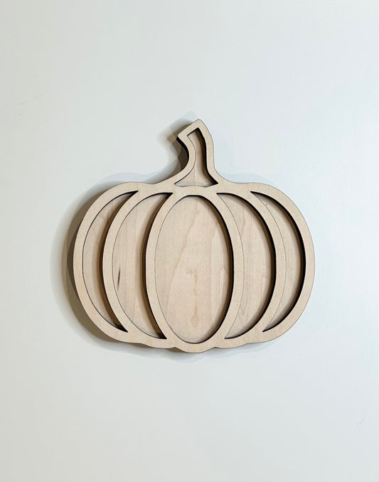 Pumpkin Fillable Tray