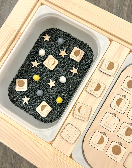 Moon Phases Memory Match Tiles