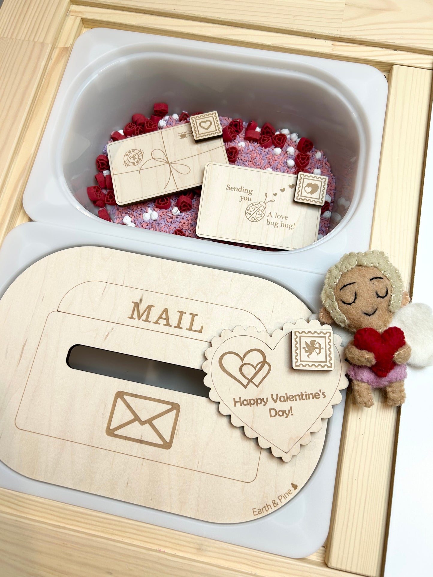 Valentine’s Themed Letters & Stamps