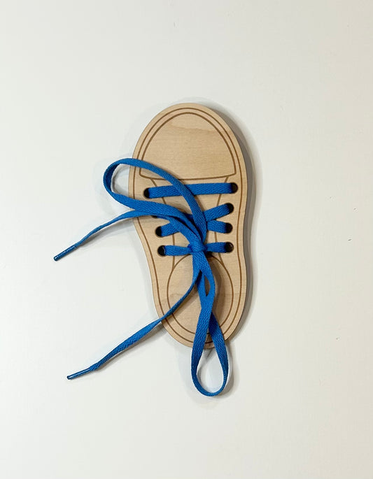 Wood Lacing Shoe