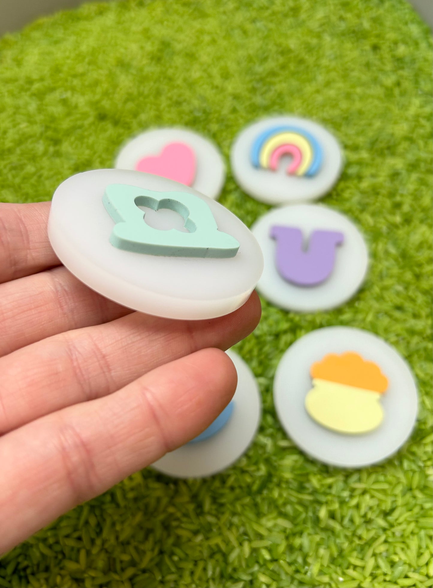 Lucky Charm Inspired Dough Stampers