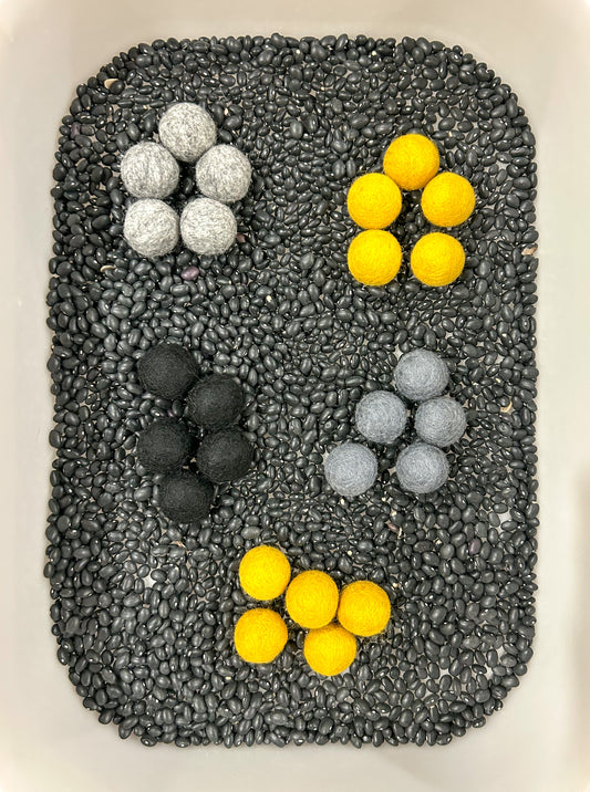 Construction Themed Felt Balls