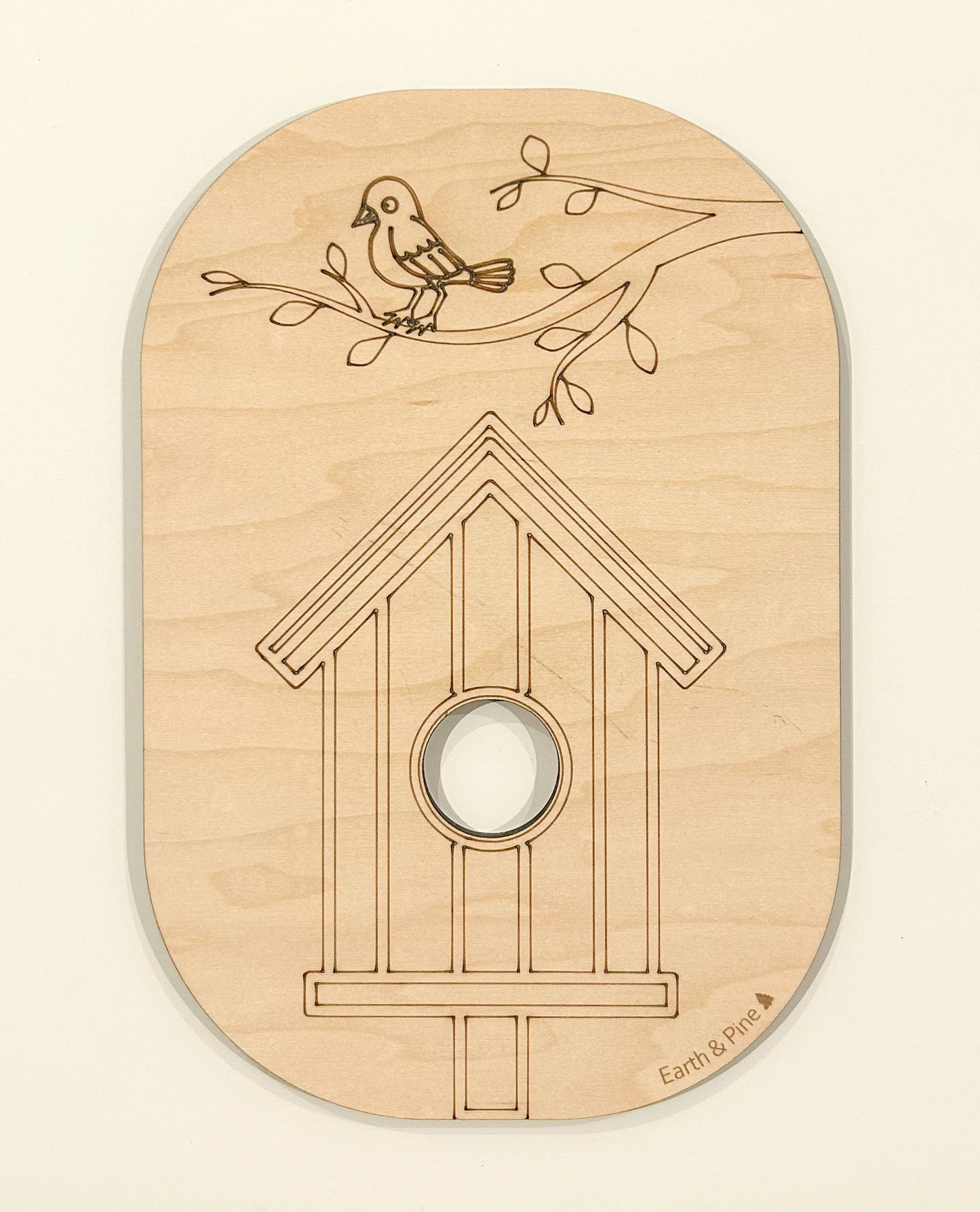 Small Birdhouse Insert