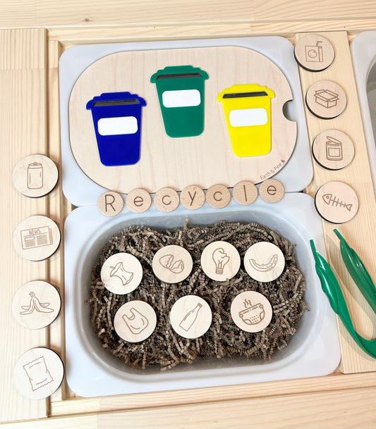 Small Recycling Sorting Insert