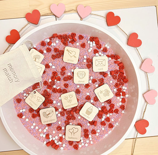 Valentine’s Day Memory Match Tiles