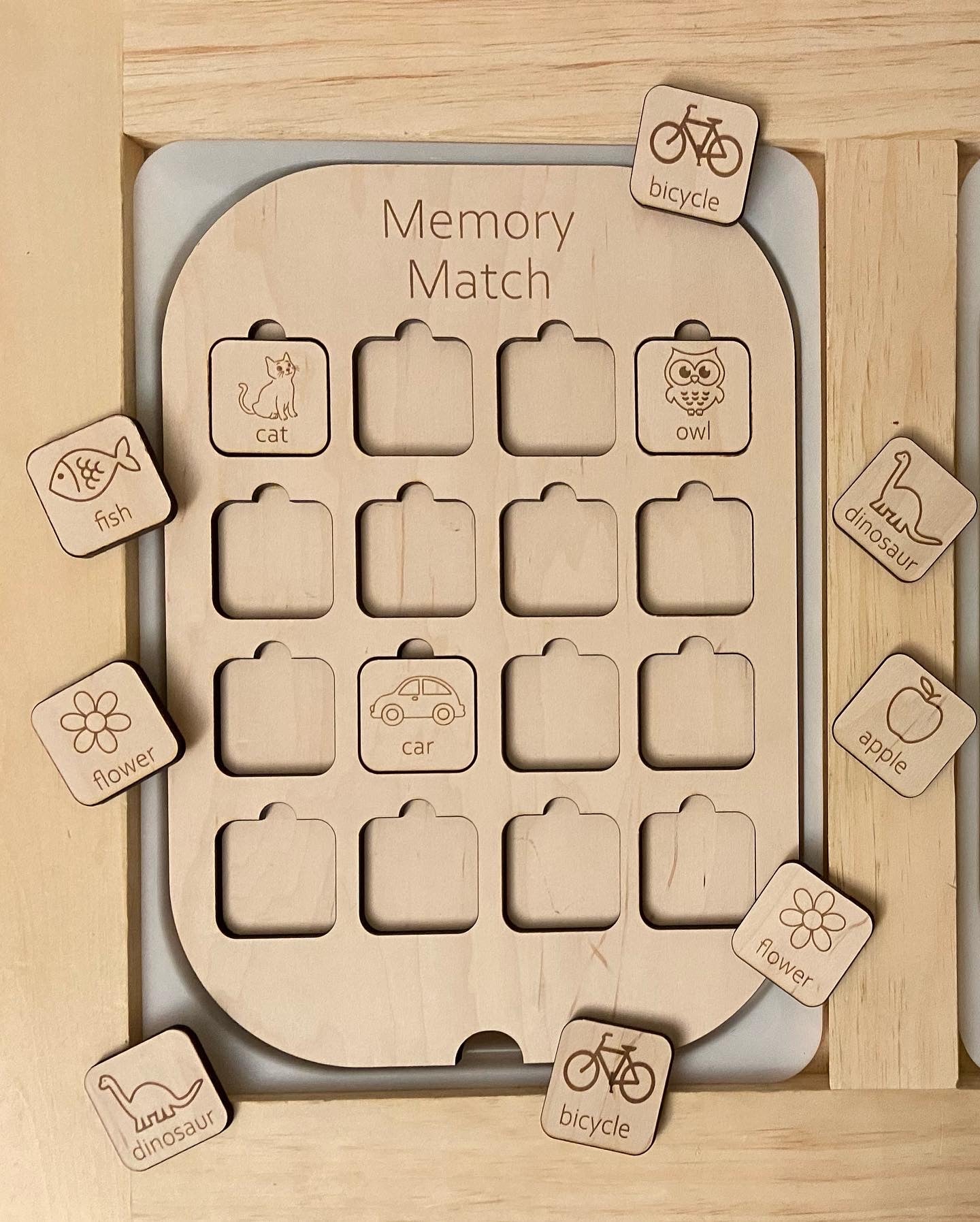 Memory Match Insert