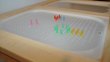 Acrylic Pegboard Insert