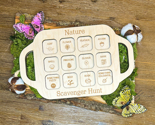 Nature Scavenger Hunt Tray