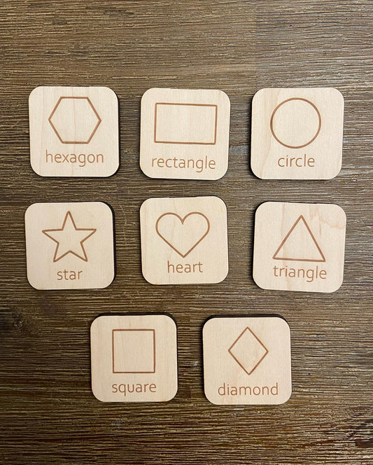 Shape Memory Match Tiles