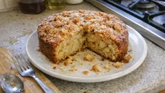 One-Bowl Apple and Amaretti Cake—Moist, Cozy, and Ready in Under an Hour